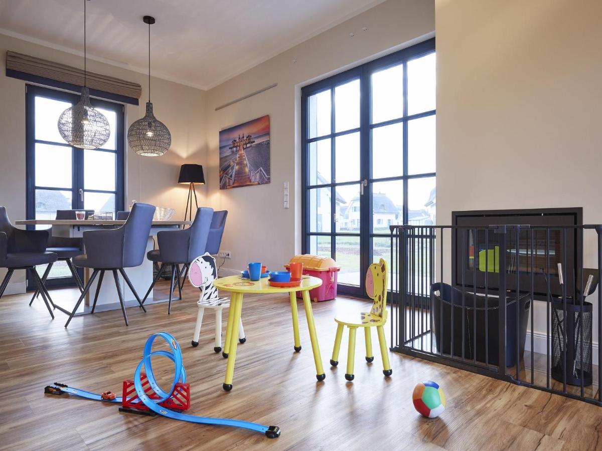 Reetland Am Meer - Premium Reetdachvilla Mit 3 Schlafzimmern, Sauna, Kamin Und Massagesessel F05 Dranske Eksteriør billede