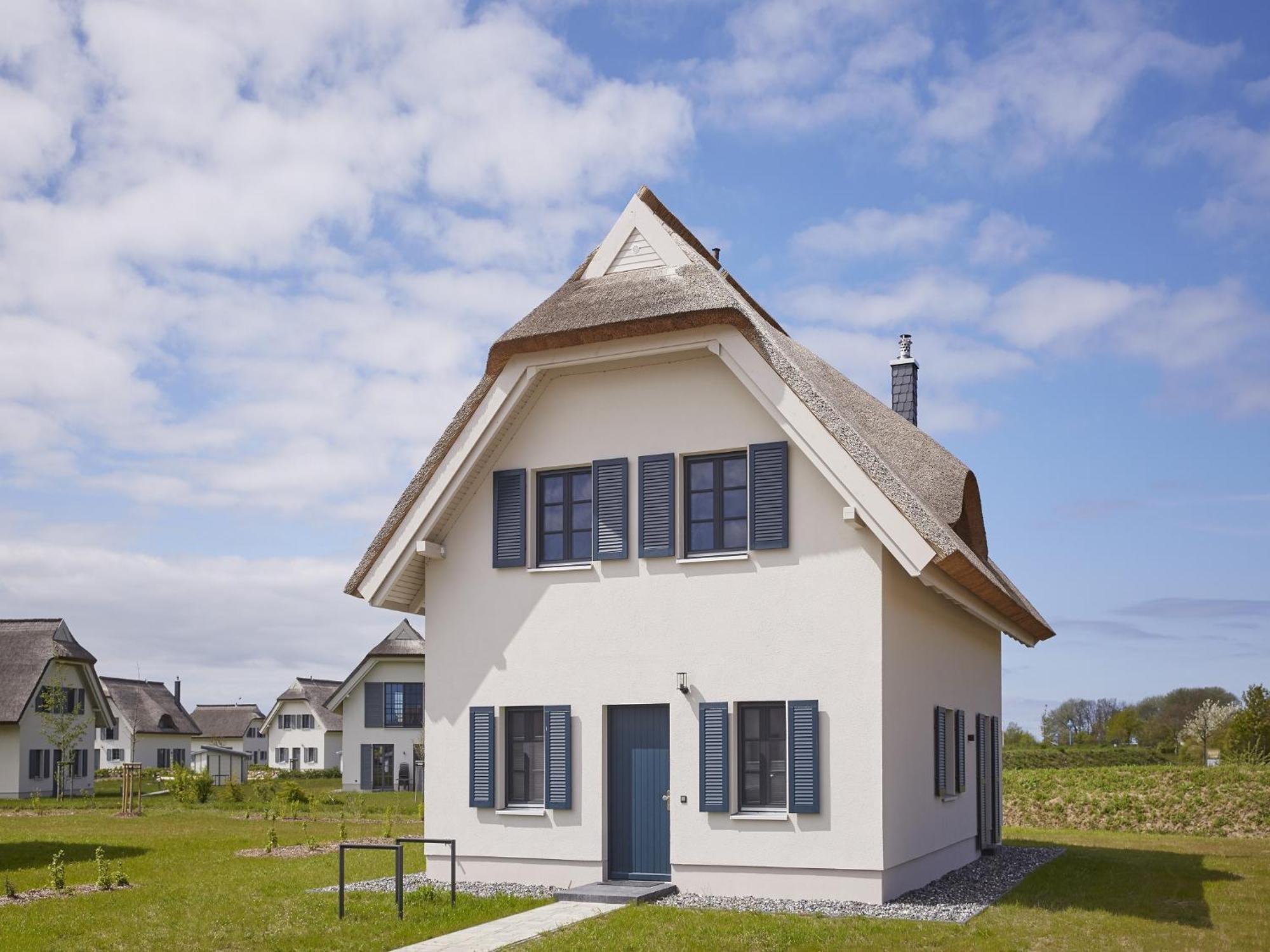Reetland Am Meer - Premium Reetdachvilla Mit 3 Schlafzimmern, Sauna, Kamin Und Massagesessel F05 Dranske Eksteriør billede