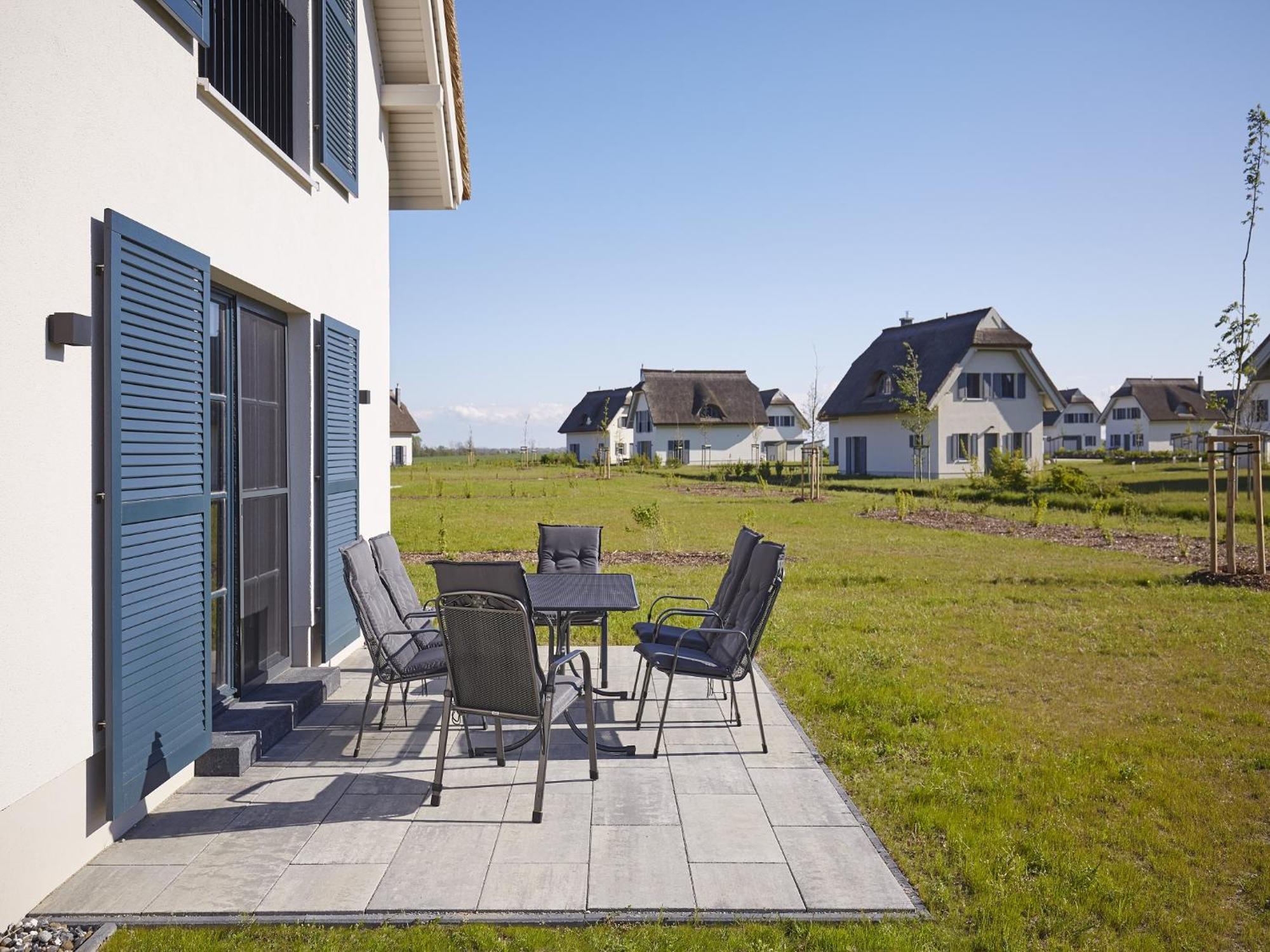 Reetland Am Meer - Premium Reetdachvilla Mit 3 Schlafzimmern, Sauna, Kamin Und Massagesessel F05 Dranske Eksteriør billede